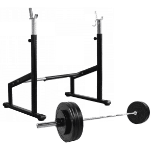 Odin Pro Squat Rack + Vægte & Vægtstang (100kg)