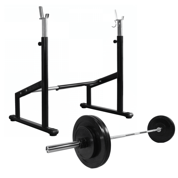 Odin Pro Squat Rack + Vægte & Vægtstang (50kg)