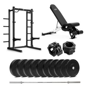 Abilica HR 500 Half Rack Bumper med bænk - 150 kg