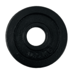 Vægtskive i jern - 0,5 kg (30 mm)
