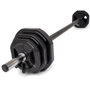 Aerobic vægtstang sæt 20 kg (Sort) - Nordic Strength