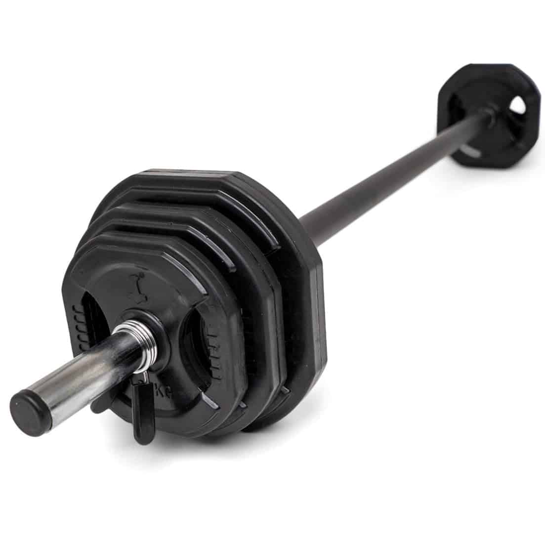 Aerobic vægtstang sæt 20 kg (Sort) - Nordic Strength