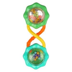 Bright Starts Rattle & Shake Barbell™ green