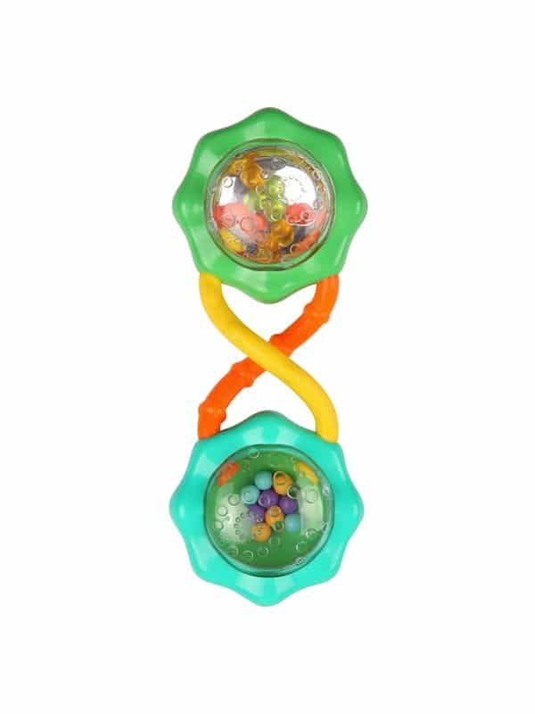 Bright Starts Rattle & Shake Barbell™ green