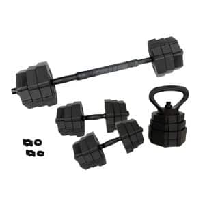 ASG HEX Justerbart Vægtsæt 20 kg. - Sort