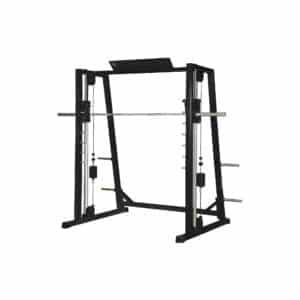 Inter Atletika Smith Machine m. Kontravægt Sort - multifunktionel smith maskine 209,5 x 132 x 228,5 cm