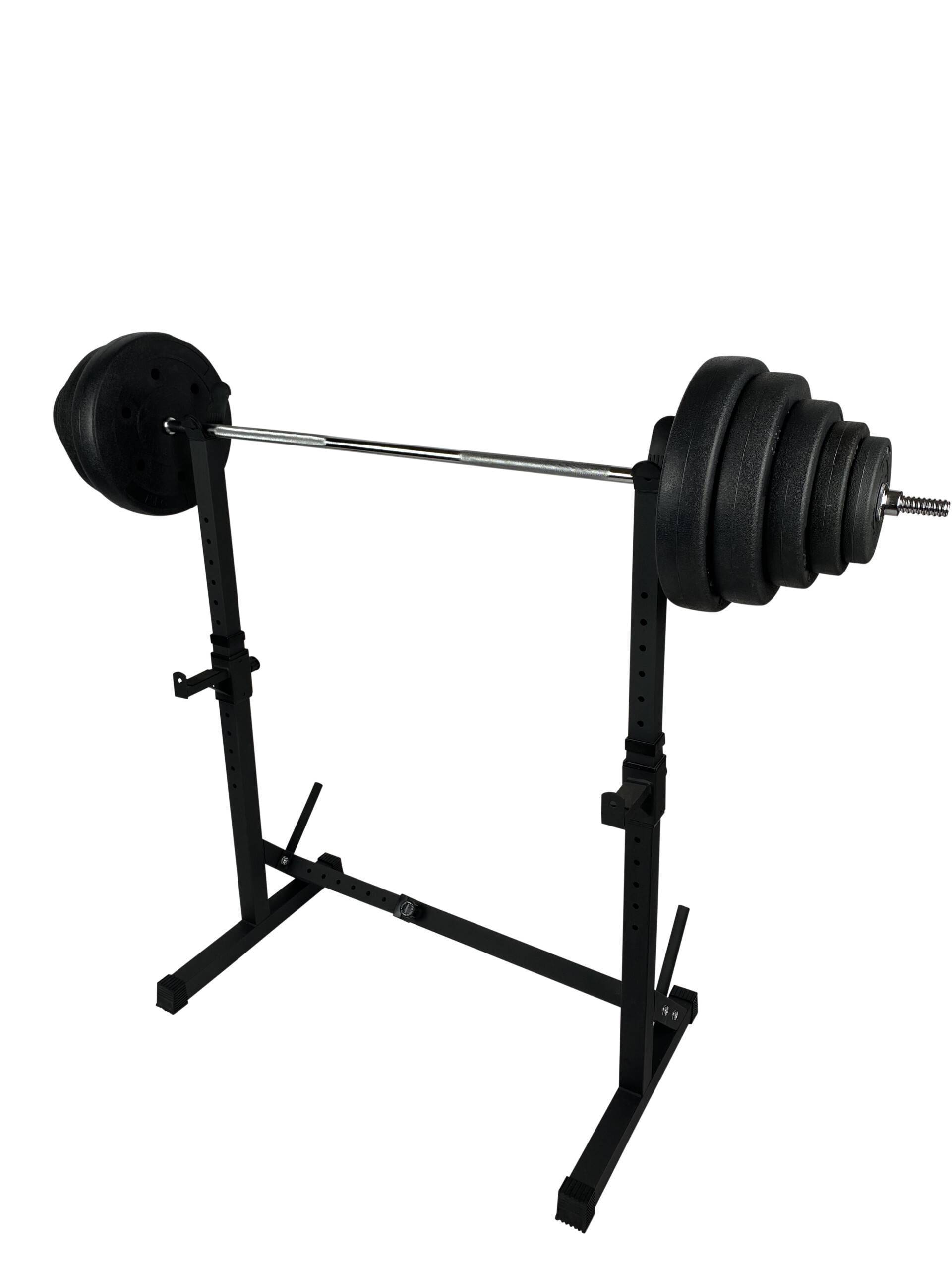 Squat Rack sæt Pro m. 75 kg vægtsæt
